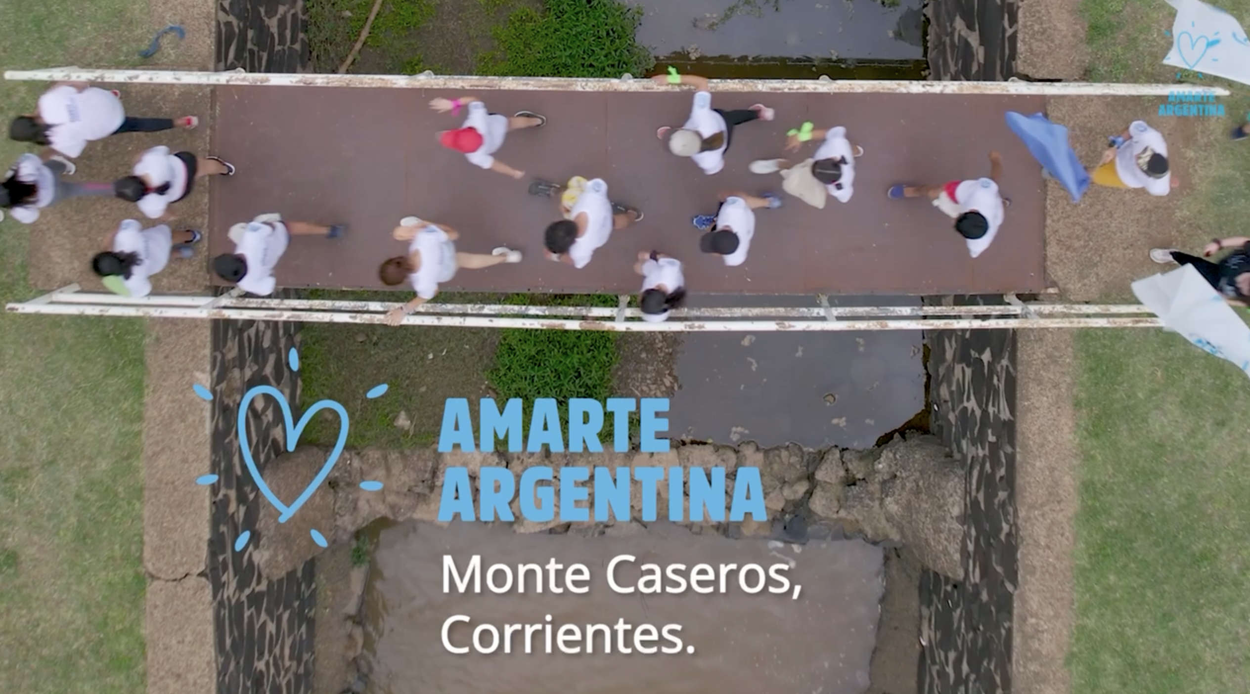 Video de Amarte Argentina, Monte Caseros – Campamento Jóvenes –  Video